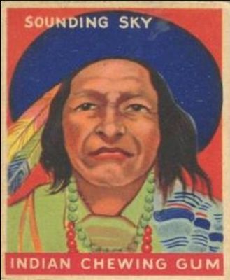 1947 Goudey Indian Gum (R773) #76 Base