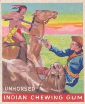 1947 Goudey Indian Gum (R773) #90 Base