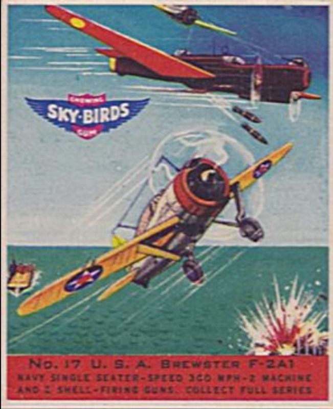 1941 Goudey Sky Birds (R137) #17 Base