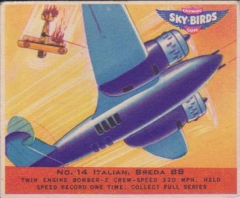 1941 Goudey Sky Birds (R137) #14 Base
