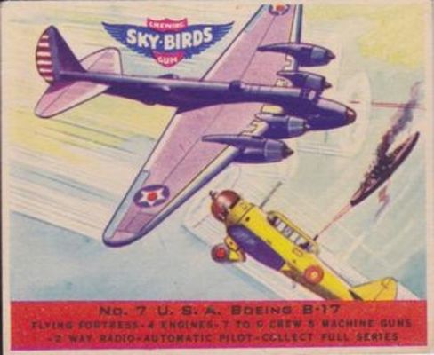 1941 Goudey Sky Birds (R137) #7 Base
