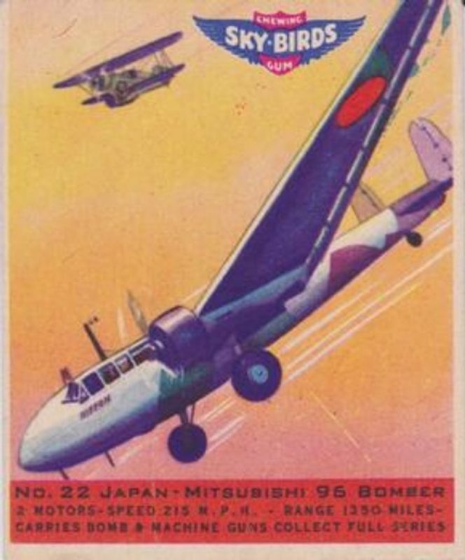 1941 Goudey Sky Birds (R137) #22 Base