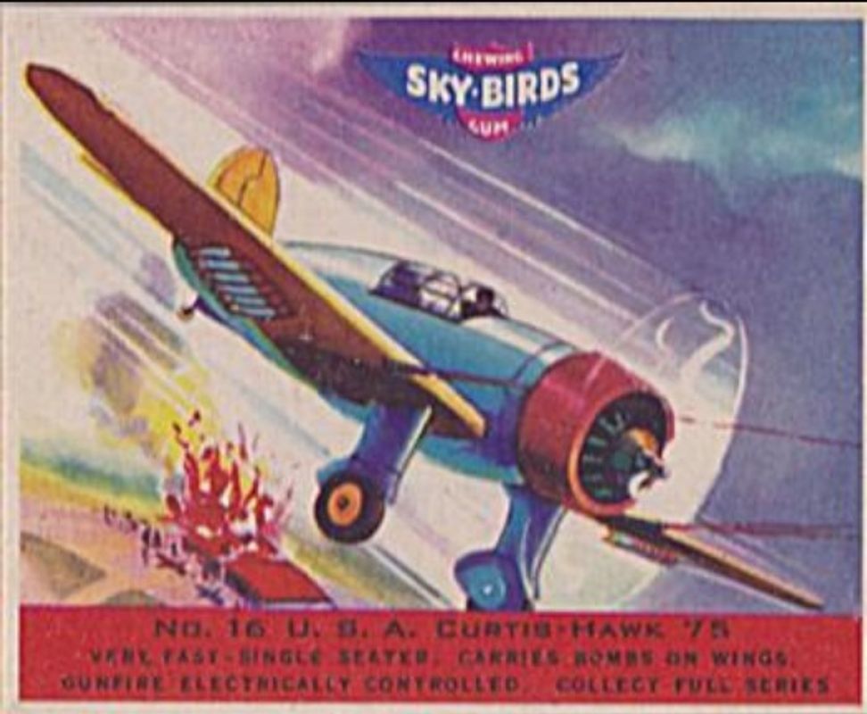 1941 Goudey Sky Birds (R137) #16 Base