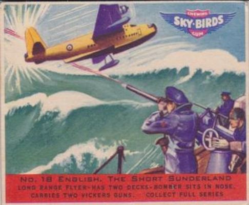 1941 Goudey Sky Birds (R137) #18 Base