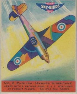 1941 Goudey Sky Birds (R137) #6 Base