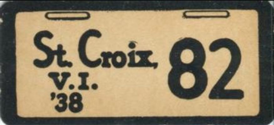 1938 Goudey Auto License Plates (R19-3) Base
