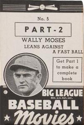 1938 Goudey Big League Movies (R326) #5 Base