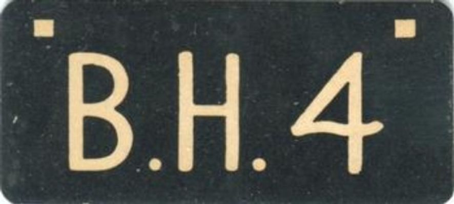 1938 Goudey Auto License Plates (R19-3) Base