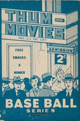 1937 Goudey Thum-Movies (R342) #12 Base