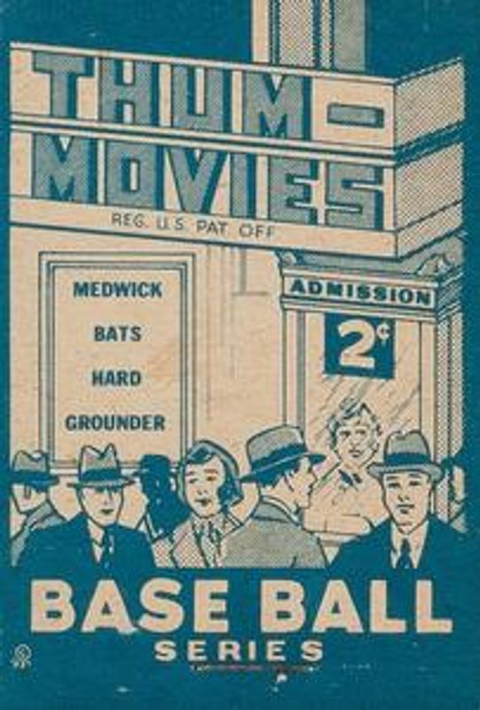 1937 Goudey Thum-Movies (R342) #11 Base