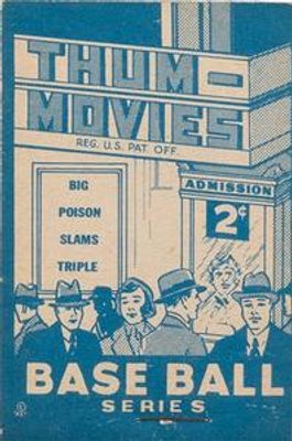 1937 Goudey Thum-Movies (R342) #10 Base
