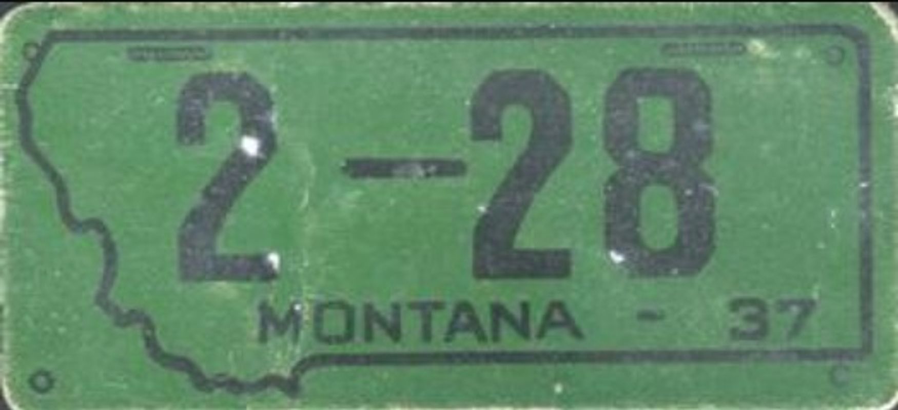 1937 Goudey Auto License Plates (R19-2) Base