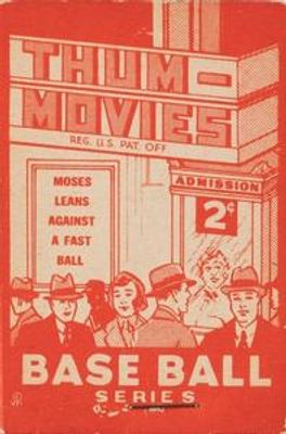 1937 Goudey Thum-Movies (R342) #5 Red