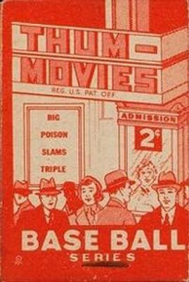 1937 Goudey Thum-Movies (R342) #10 Red