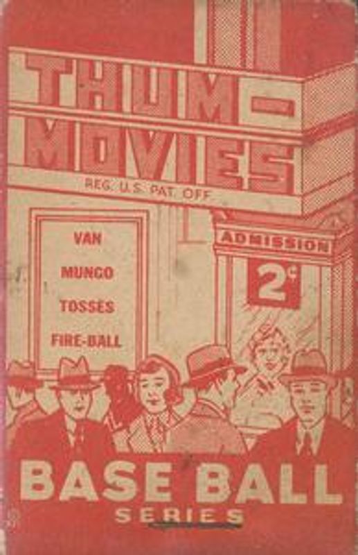 1937 Goudey Thum-Movies (R342) #6 Red