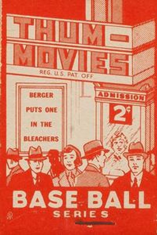 1937 Goudey Thum-Movies (R342) #13 Red