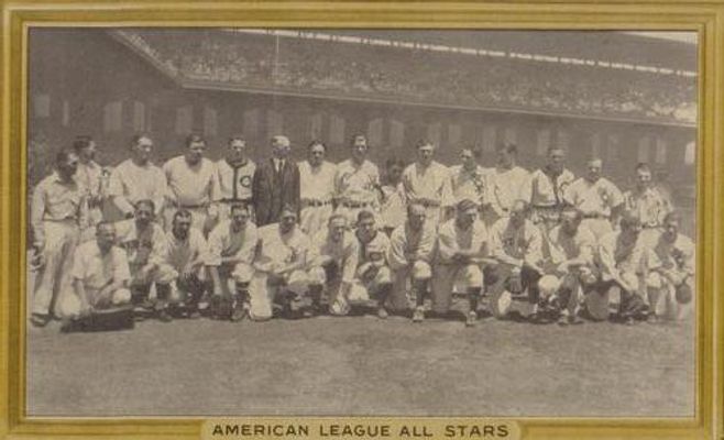 1934 Goudey Premiums (R309-1) Reprints #1 Base