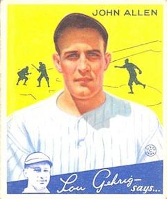 1934 Goudey #42 Base