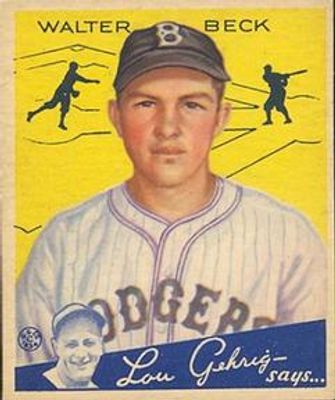 1934 Goudey #50 Base