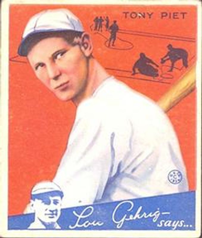 1934 Goudey #8 Base