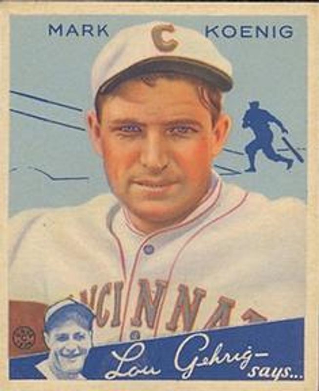 1934 Goudey #56 Base