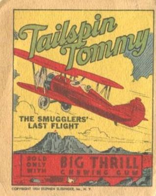 1934 Goudey Big Thrill Booklets (R24) #1 Base