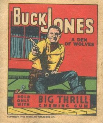 1934 Goudey Big Thrill Booklets (R24) #5 Base