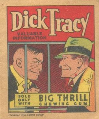 1934 Goudey Big Thrill Booklets (R24) #2 Base