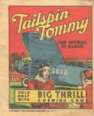 1934 Goudey Big Thrill Booklets (R24) #4 Base