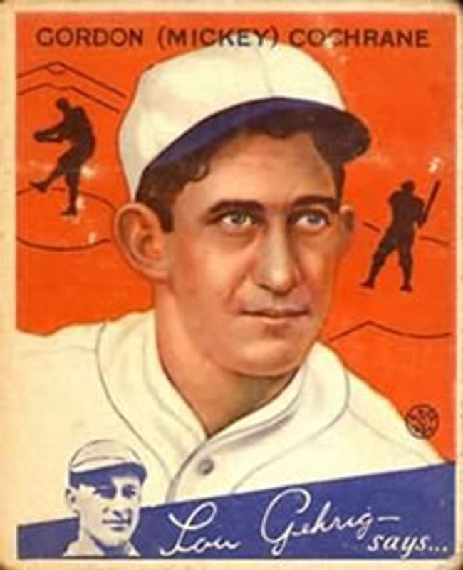1934 Goudey #2 Base