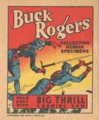 1934 Goudey Big Thrill Booklets (R24) #6 Base