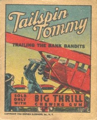 1934 Goudey Big Thrill Booklets (R24) #3 Base