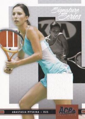 2005 Ace Authentic Signature Series #6 Jersey /500