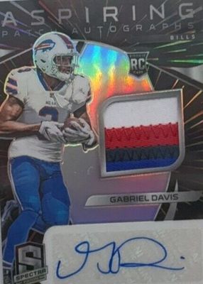 2020 Spectra #19 Aspiring Patch Autographs - Hyper (/75)