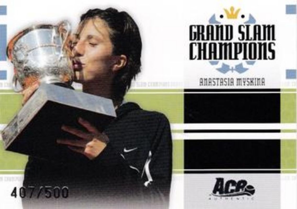 2005 Ace Authentic Signature Series #GS-7 Grand Slam Champions /500