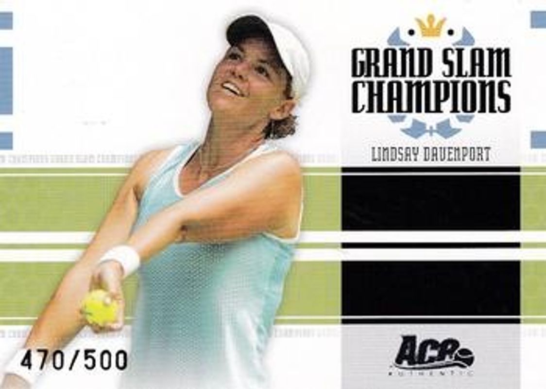 2005 Ace Authentic Signature Series #GS-8 Grand Slam Champions /500
