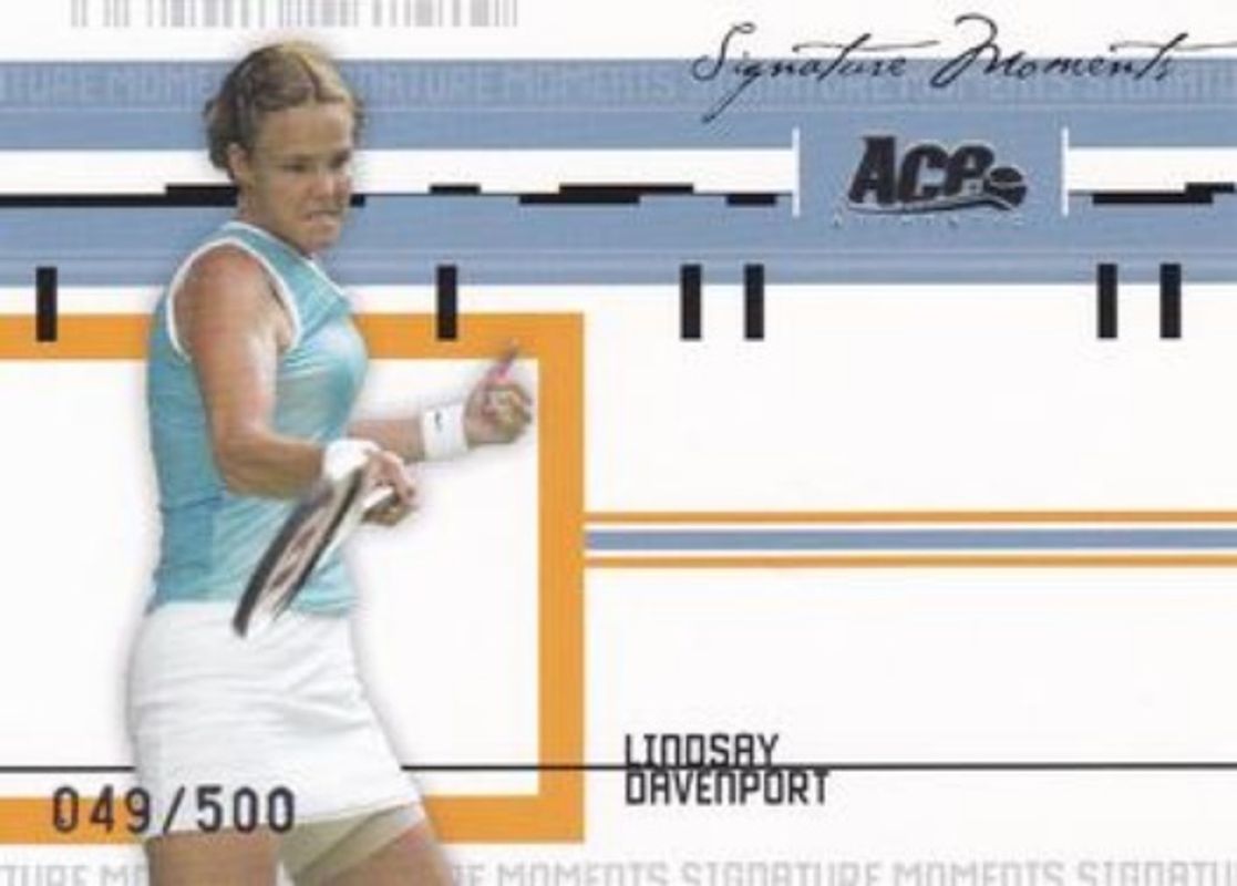 2005 Ace Authentic Signature Series #SM-8 Signatures Moments /500