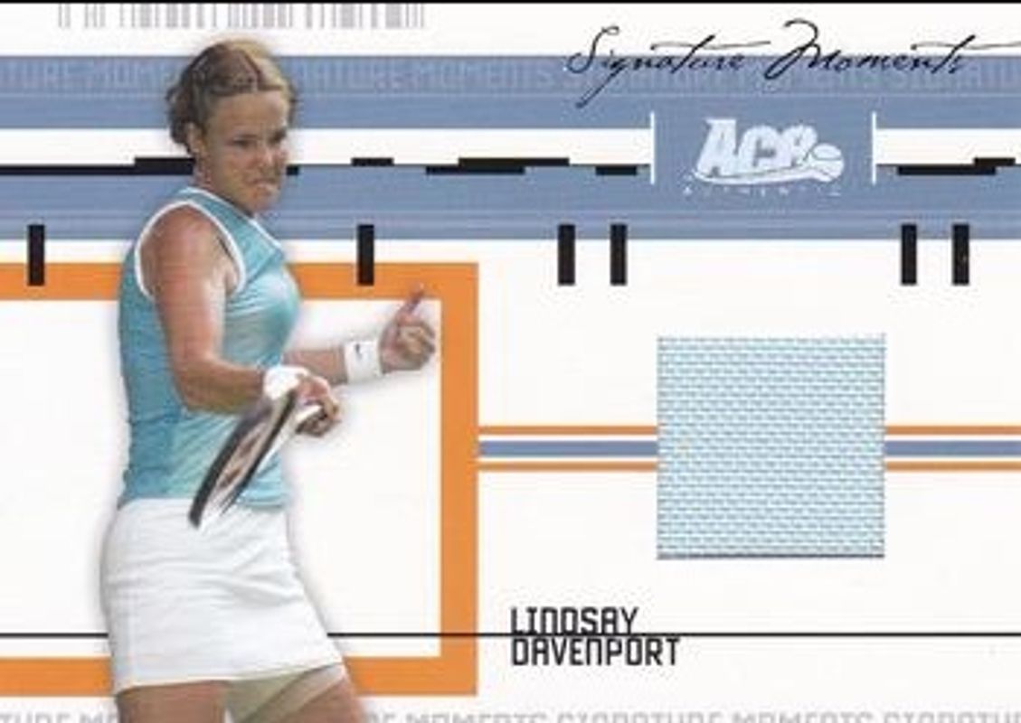 2005 Ace Authentic Signature Series #SM-8 Signatures Moments Jersey /500