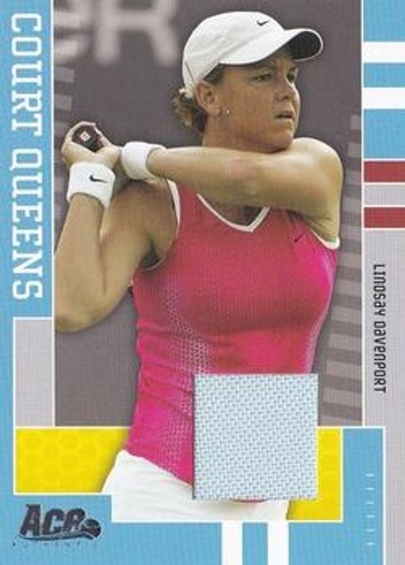 2005 Ace Authentic Signature Series #CQ-1 Court Queens Jersey /250