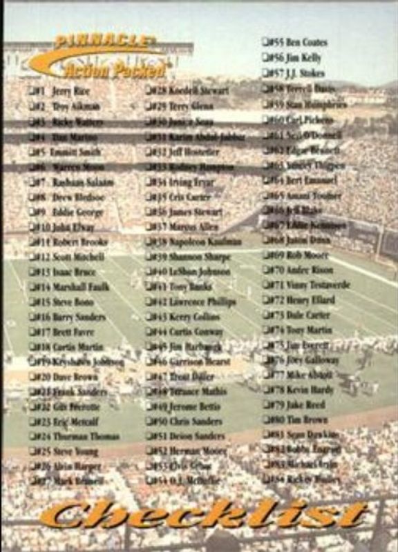 1997 Action Packed Flagship #125 Base