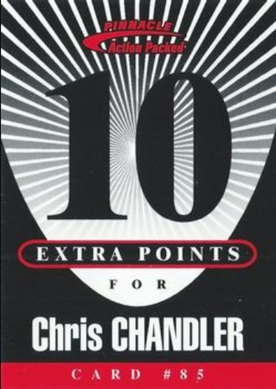 1997 Action Packed Flagship #85 Extra Points 10