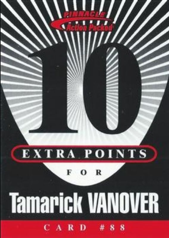 1997 Action Packed Flagship #88 Extra Points 10