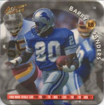1994 Action Packed CoaStars #16 Base