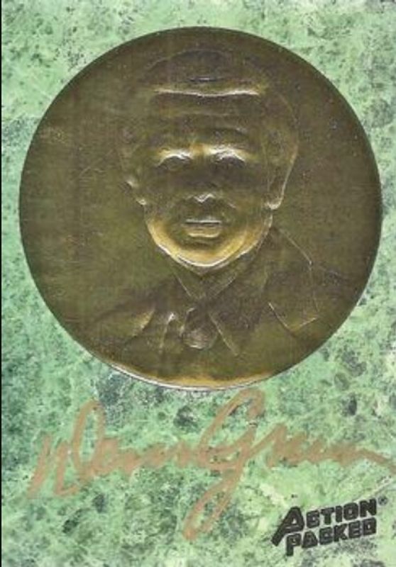 1995 Action Packed Hall of Fame #33 Autographs