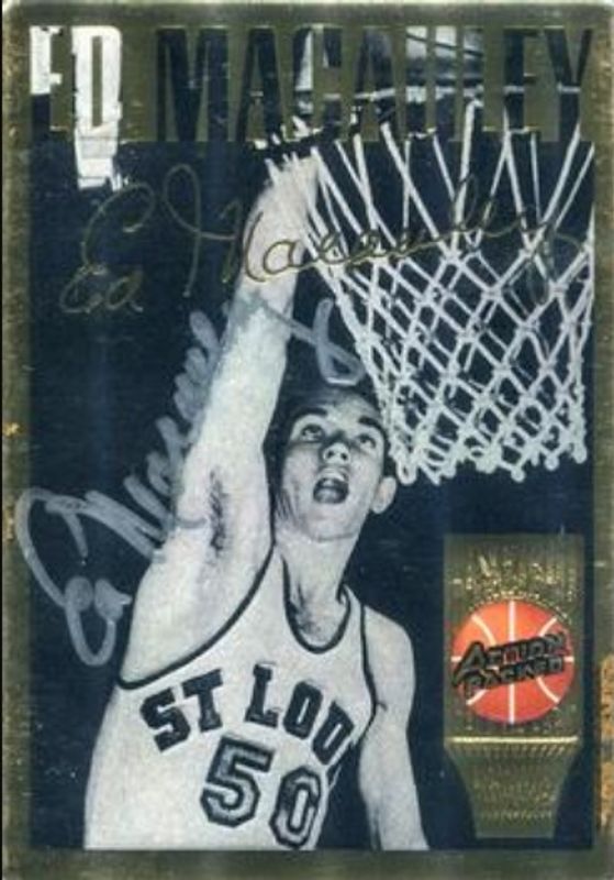 1995 Action Packed Hall of Fame #20 Autographs