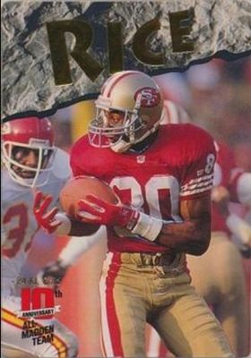 1993 Action Packed All-Madden #7G 24K Gold /1750