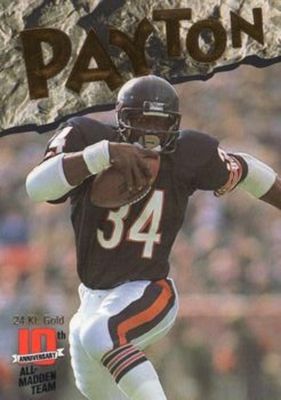 1993 Action Packed All-Madden #6G 24K Gold /1750