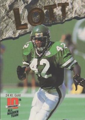 1993 Action Packed All-Madden #3G 24K Gold /1750
