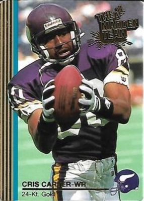 1992 Action Packed All-Madden #9G 24K Gold