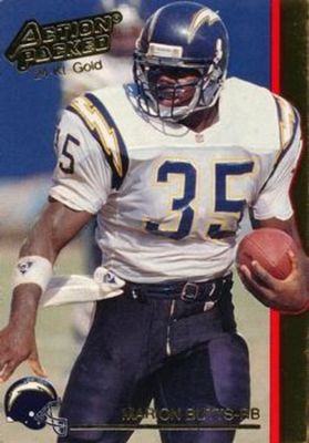 1992 Action Packed #35G 24 Kt. Gold